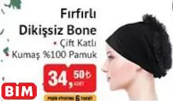 FIRFIRLI DİKİŞSİZ BONE FIRFIRLI DİKİŞSİZ BONE